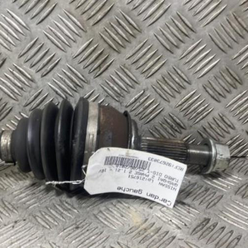 Cardan gauche (transmission) NISSAN QASHQAI 2 Photo n°4