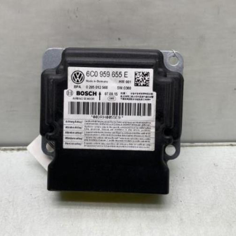 Boitier air bag VOLKSWAGEN POLO 5 Photo n°1