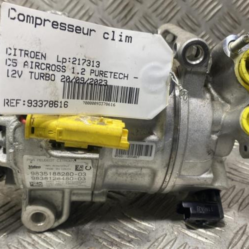 Compresseur clim CITROEN C5 AIRCROSS Photo n°3