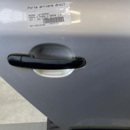 Porte arriere droit SKODA FABIA 2