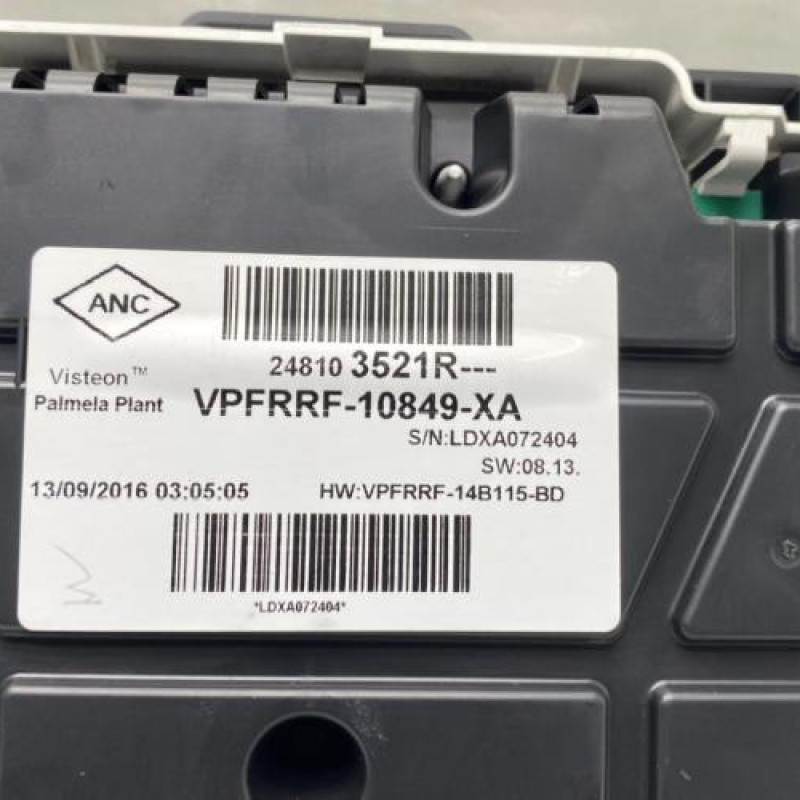 Compteur RENAULT CAPTUR 1 Photo n°3