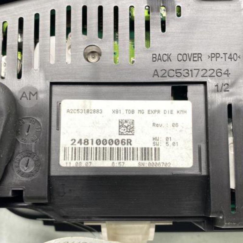 Compteur RENAULT LAGUNA 3 Photo n°4