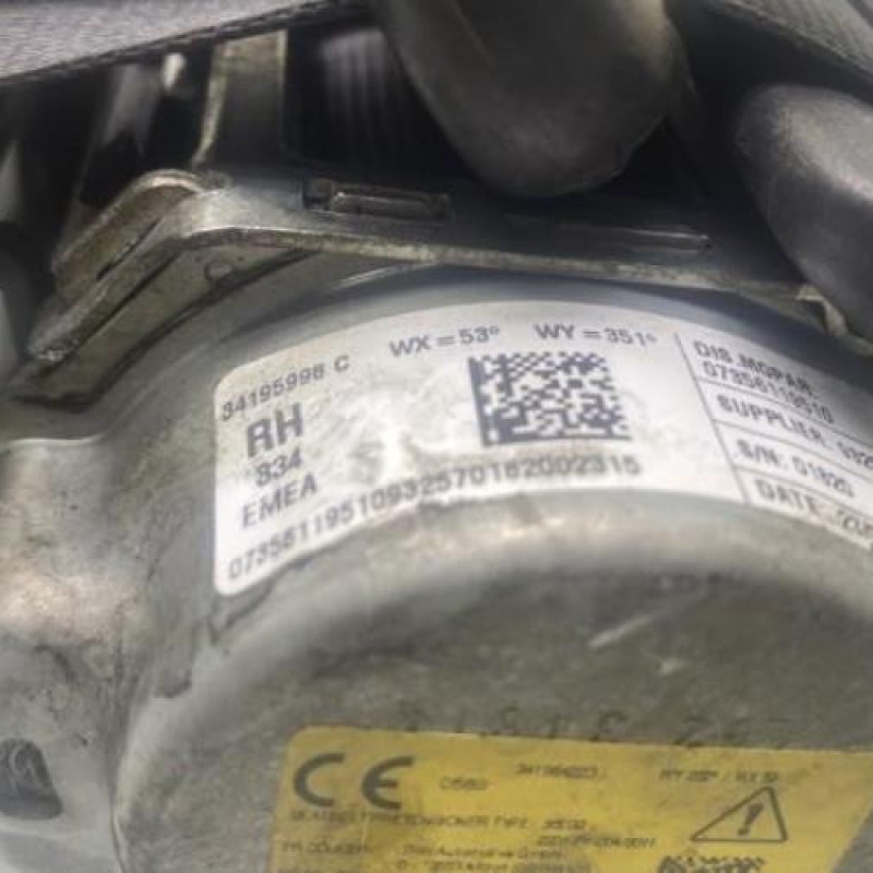 Pretensionneur de ceinture avant droit FIAT 500X Photo n°3