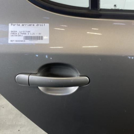 Porte arriere droit SKODA FABIA 2