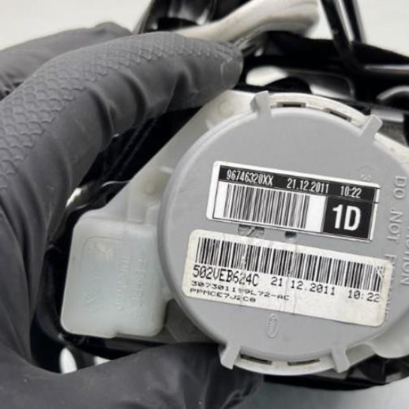 Pretensionneur de ceinture avant droit CITROEN BERLINGO 2 Photo n°4