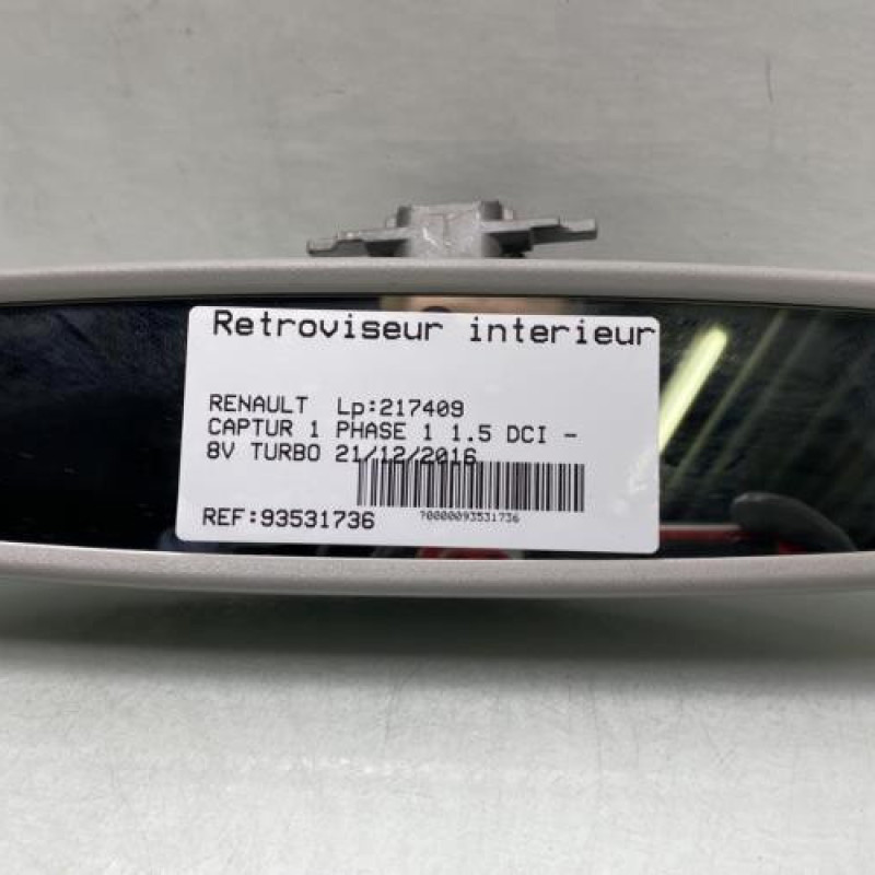 Retroviseur interieur RENAULT CAPTUR 1 Photo n°1