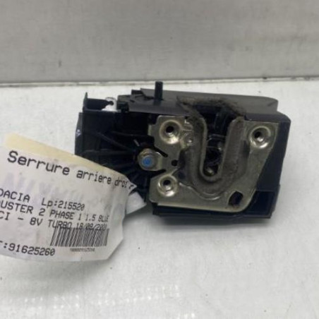 Serrure arriere droit DACIA DUSTER 2 Photo n°1