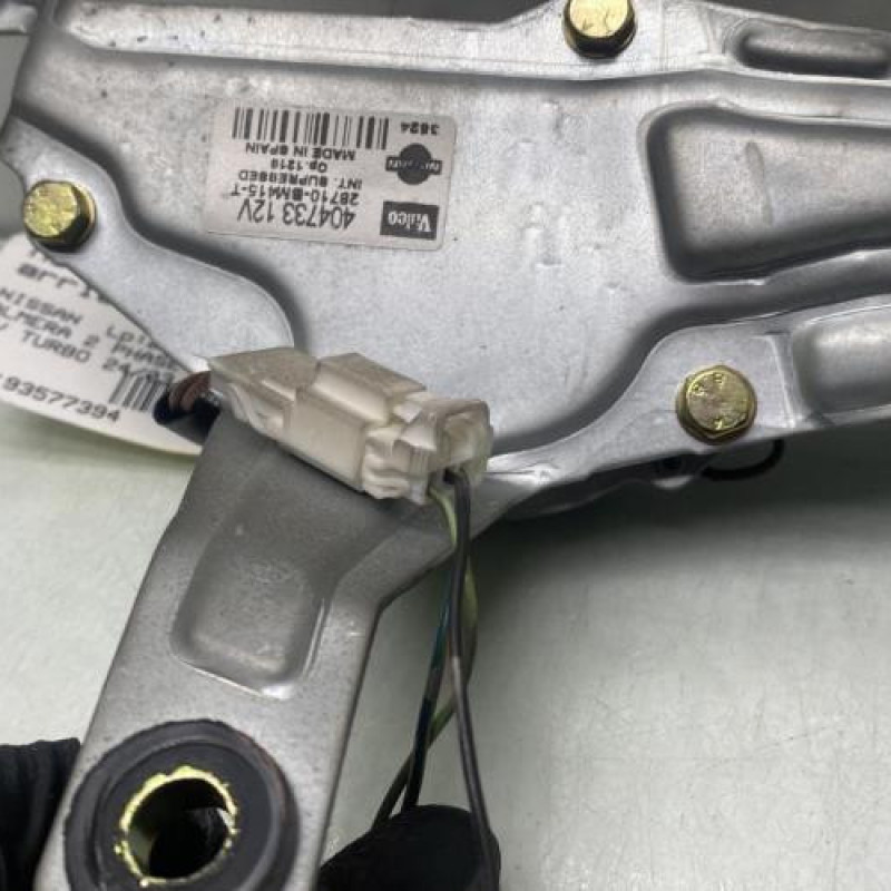 Moteur essuie glace arriere NISSAN ALMERA 2 Photo n°3