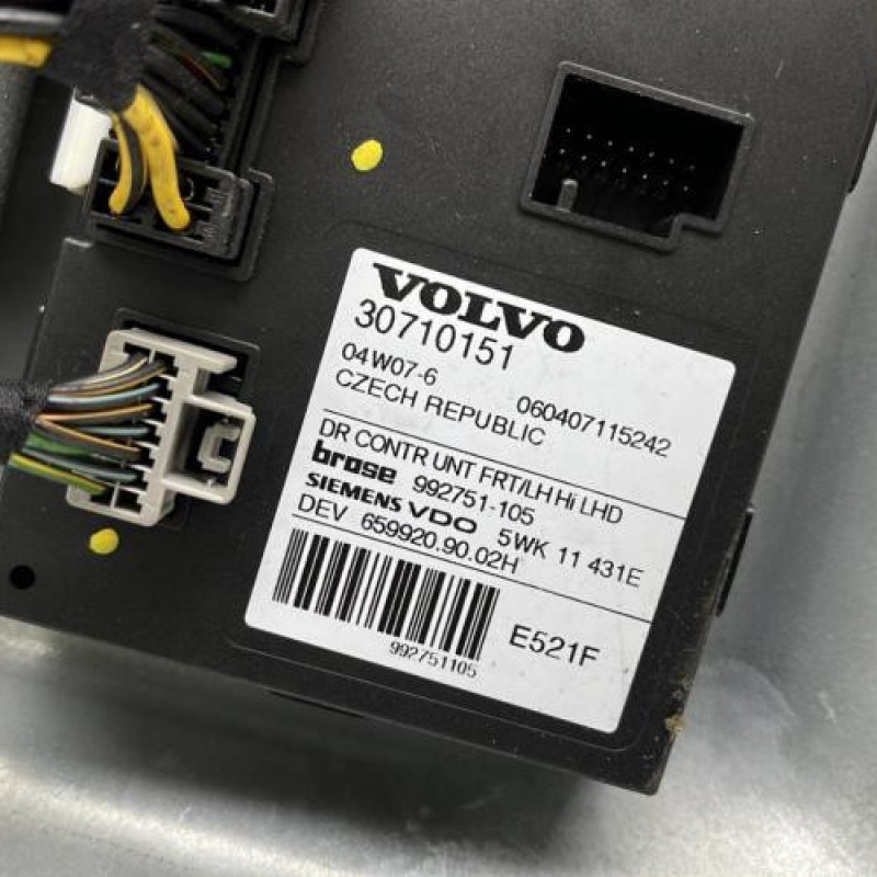 Leve vitre electrique avant gauche VOLVO V 50 Photo n°3