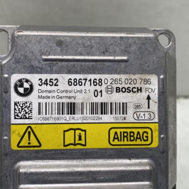 Boitier air bag BMW SERIE 1 F20 Photo n°2