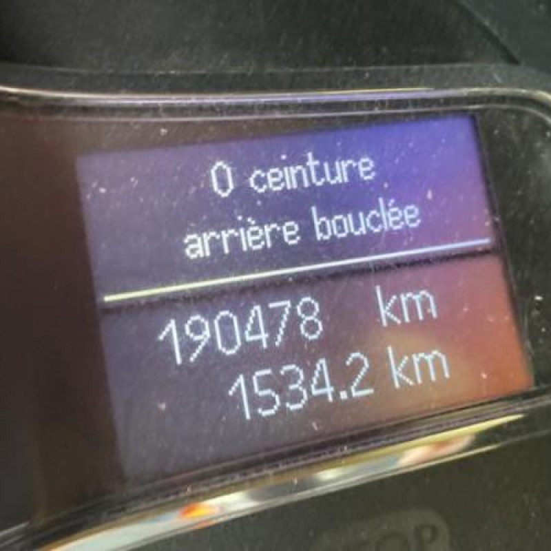 Ceinture arriere gauche RENAULT MEGANE 3 Photo n°12