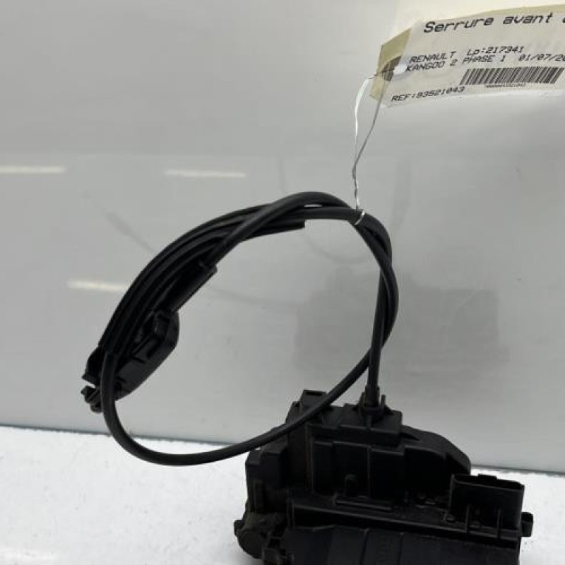 Serrure avant droit RENAULT KANGOO 2 Photo n°3