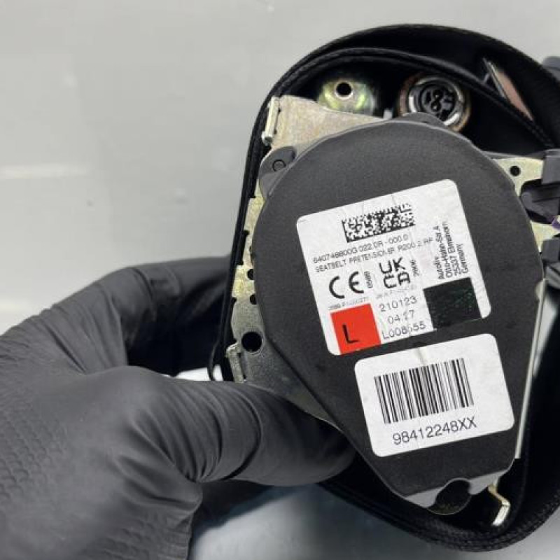 Pretensionneur de ceinture arriere gauche PEUGEOT 2008 2 Photo n°3