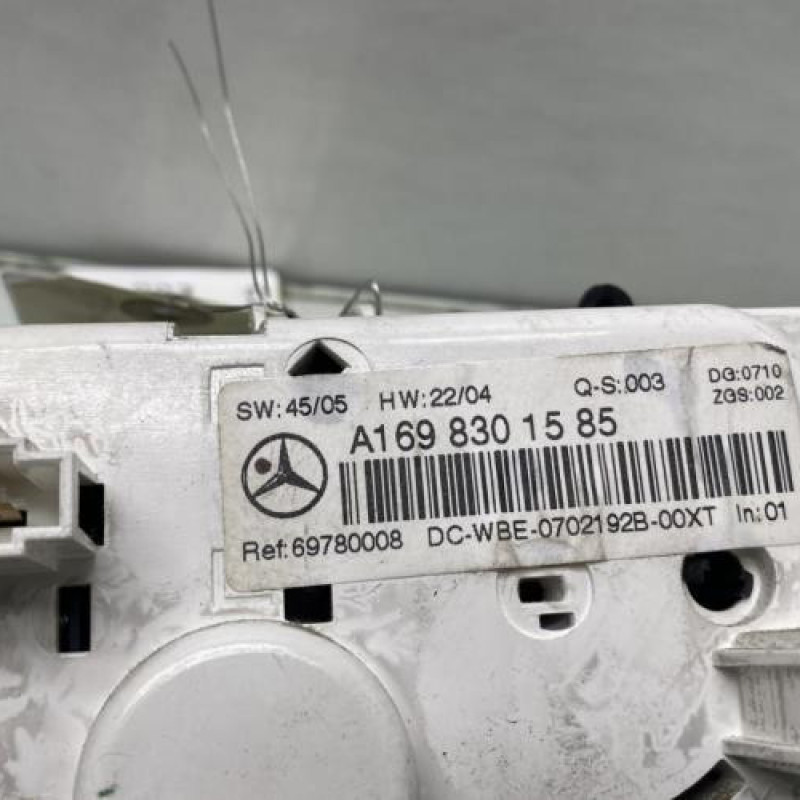 Commande chauffage MERCEDES CLASSE B 245 Photo n°3