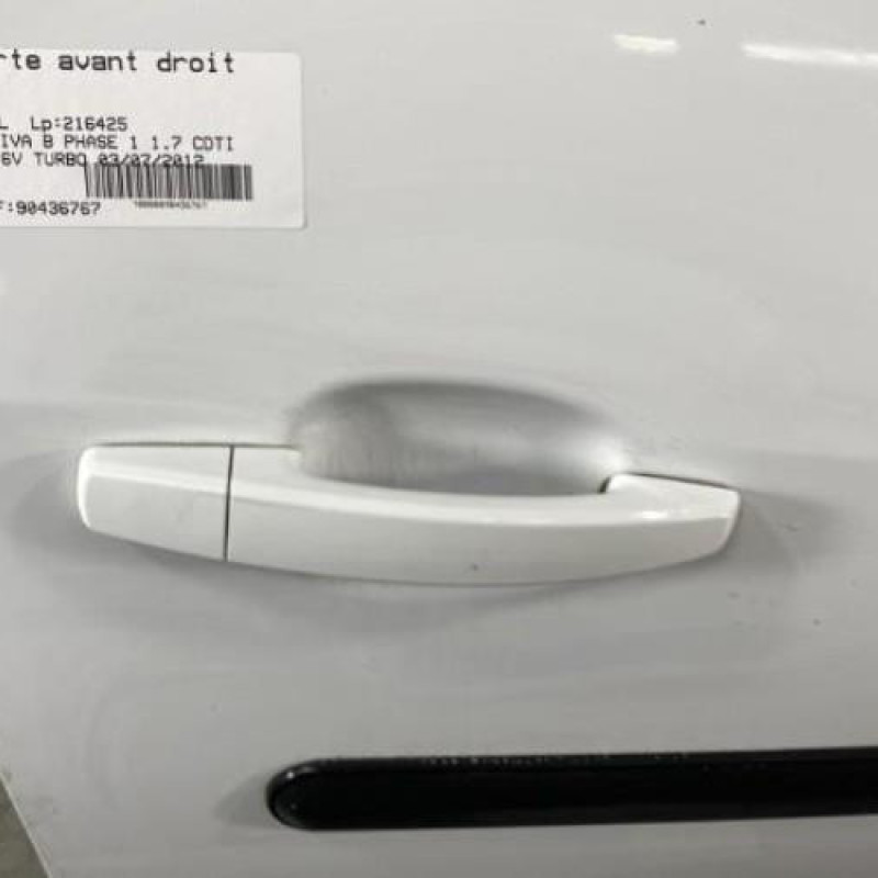 Porte avant droit OPEL MERIVA B Photo n°2