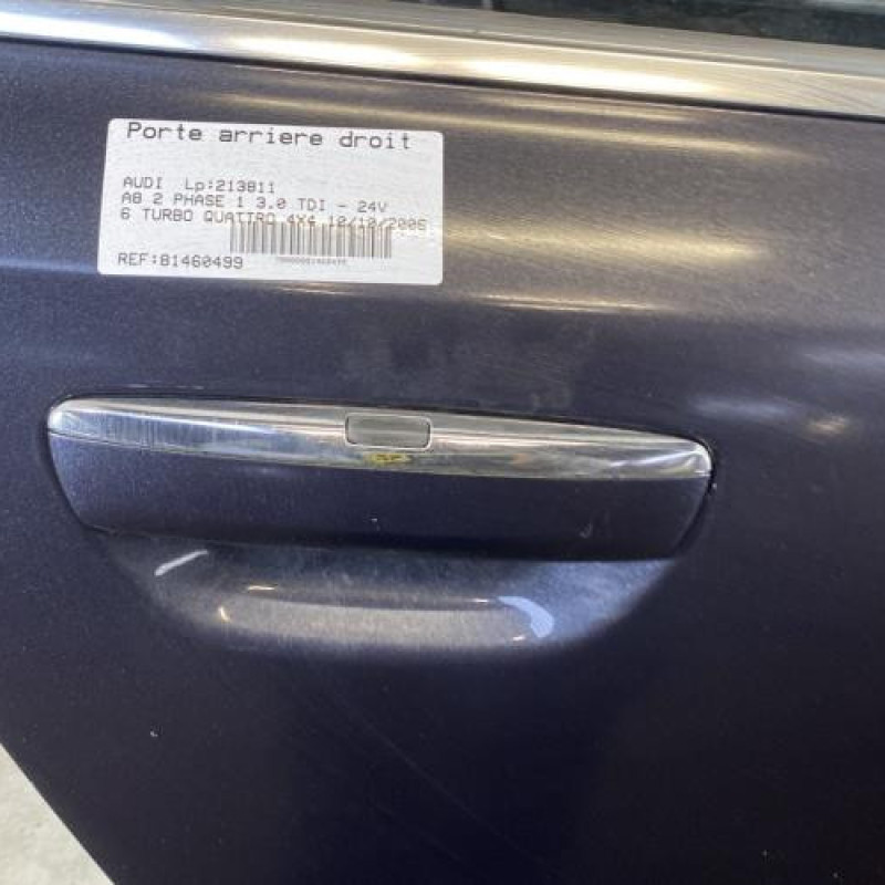 Porte arriere droit AUDI A8 2 Photo n°2