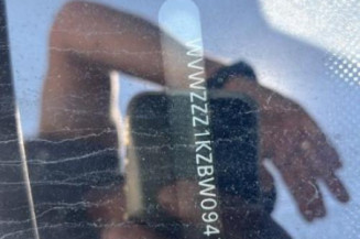 Plage arriere VOLKSWAGEN GOLF 6