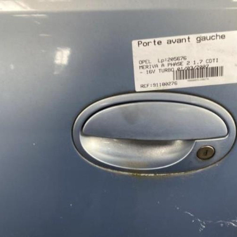 Porte avant gauche OPEL MERIVA A Photo n°2
