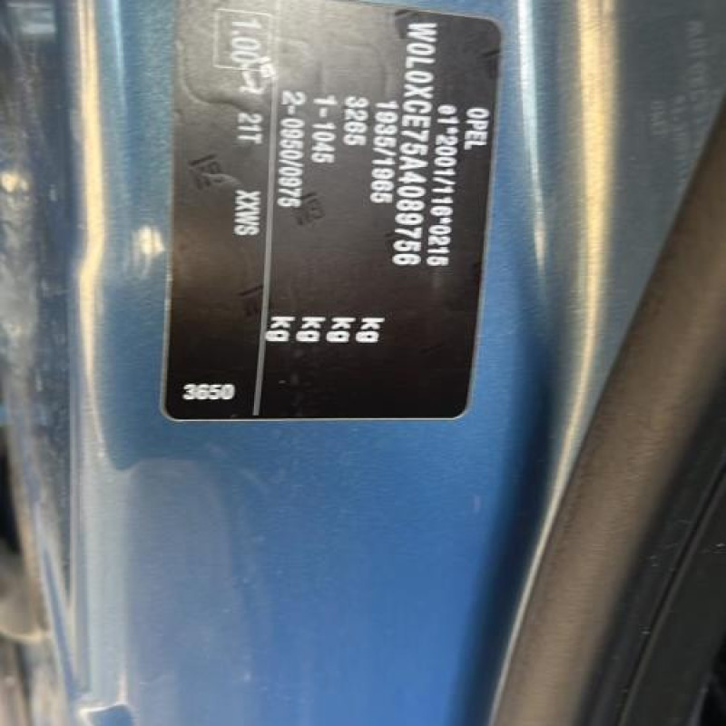 Moteur OPEL MERIVA A Photo n°3