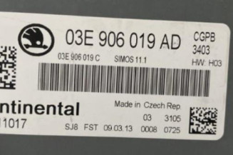 Calculateur moteur SKODA FABIA 2