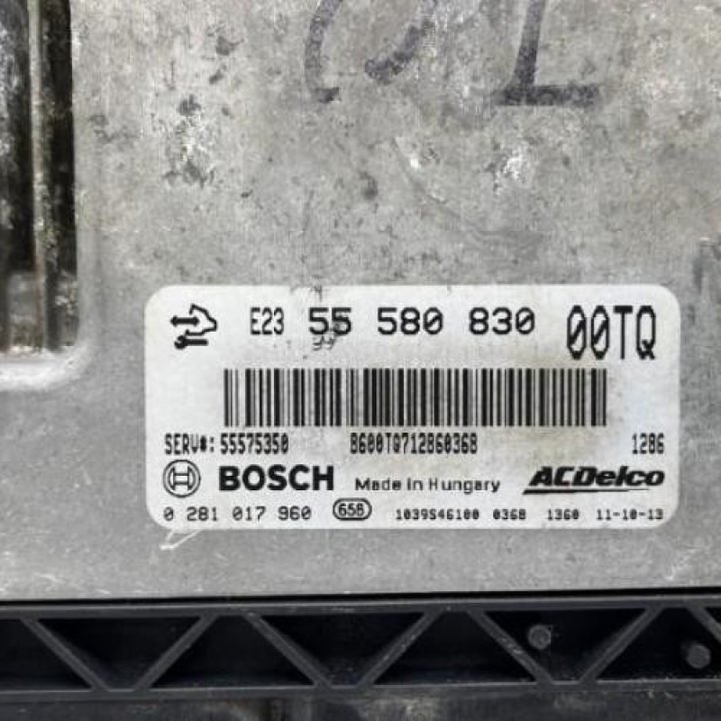 Calculateur OPEL CORSA D Photo n°2