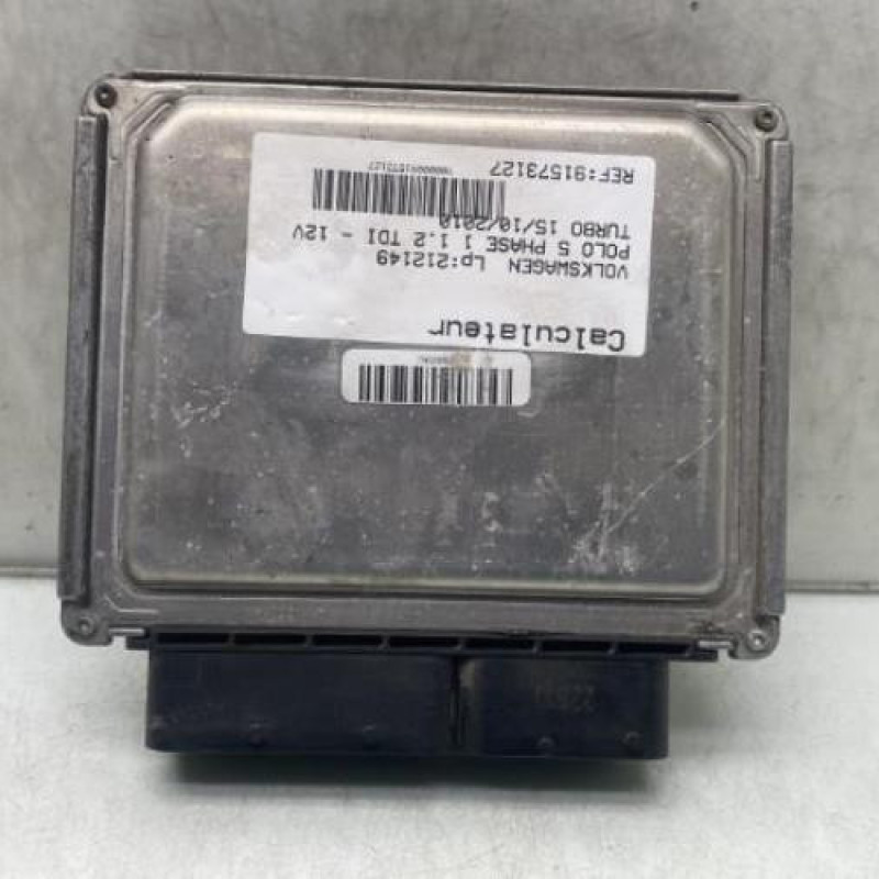 Calculateur VOLKSWAGEN POLO 5 Photo n°4