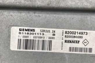 Calculateur moteur RENAULT CLIO 2