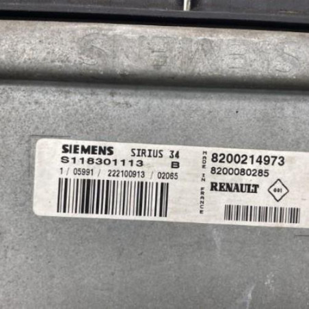 Calculateur moteur RENAULT CLIO 2