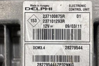 Calculateur moteur RENAULT CLIO 3