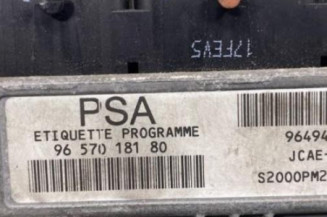 Calculateur moteur CITROEN C3 1