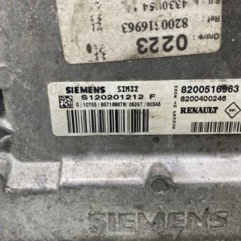 Calculateur RENAULT KANGOO 1 Photo n°2