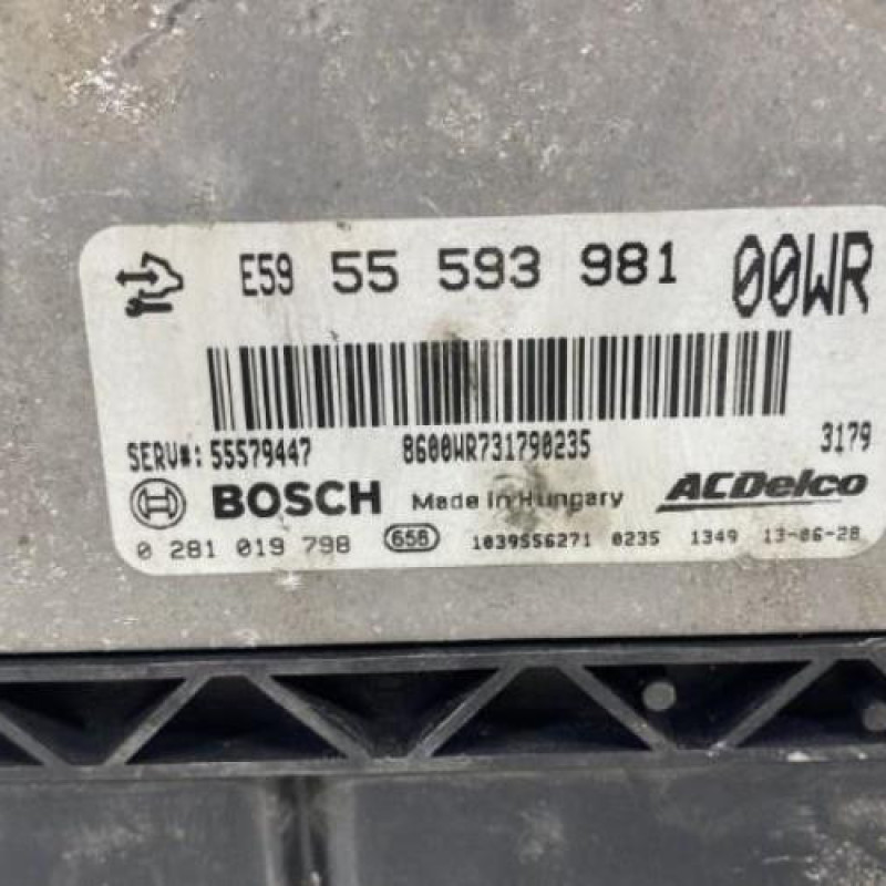 Calculateur OPEL CORSA D Photo n°2