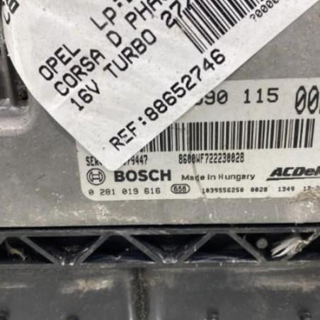 Calculateur moteur OPEL CORSA D