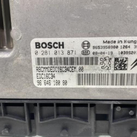 Calculateur moteur PEUGEOT 308 1