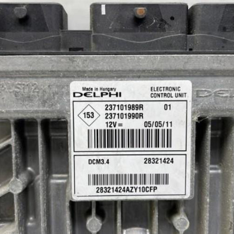 Calculateur RENAULT CLIO 3 Photo n°2