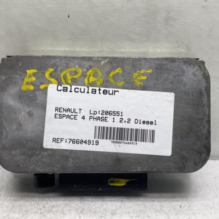 Calculateur RENAULT ESPACE 4 Photo n°1