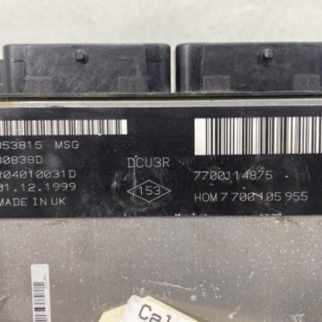 Calculateur moteur RENAULT CLIO 2