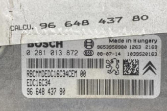 Calculateur moteur CITROEN C4 1
