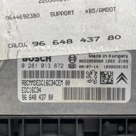 Calculateur moteur CITROEN C4 1