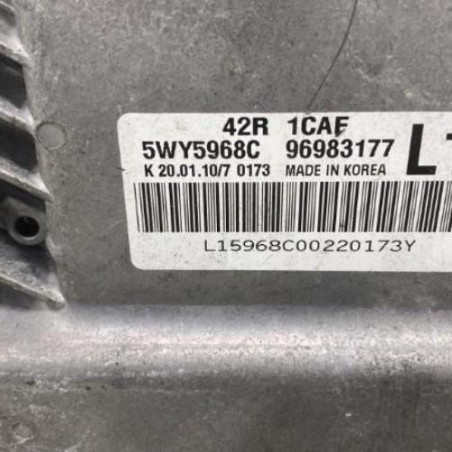 Calculateur moteur CHEVROLET AVEO 1