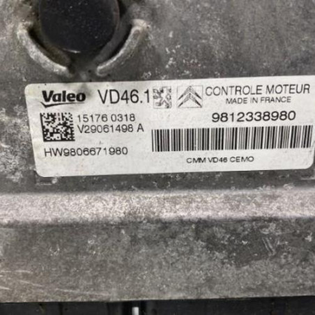 Calculateur moteur PEUGEOT 308 2