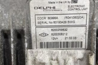 Calculateur moteur RENAULT MEGANE 2