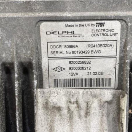 Calculateur moteur RENAULT MEGANE 2