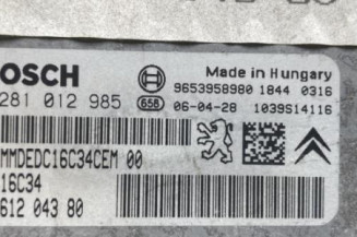 Calculateur moteur CITROEN C4 1