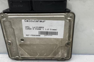 Calculateur moteur OPEL CORSA D
