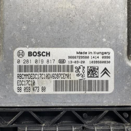 Calculateur moteur PEUGEOT 208 1