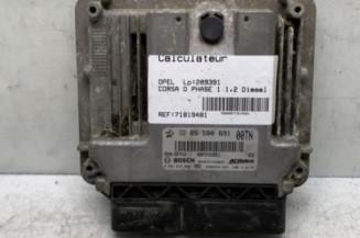 Calculateur OPEL CORSA D Photo n°1