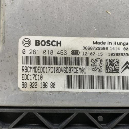 Calculateur moteur CITROEN C4 2