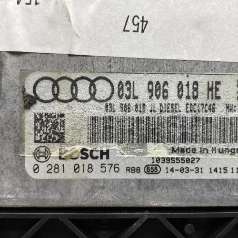 Calculateur AUDI A4 3 Photo n°2