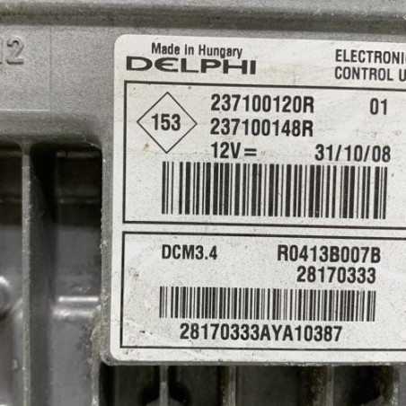 Calculateur moteur RENAULT MEGANE 3